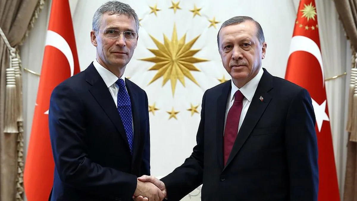 ​Türkiyə prezidenti NATO-nun baş katibi ilə görüşüb