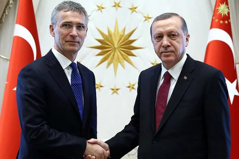 ​Türkiyə prezidenti NATO-nun baş katibi ilə görüşüb