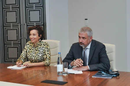 Foreign Minister Elmar Mammadyarov met with Director-General of UNESCO Audrey Azoulay