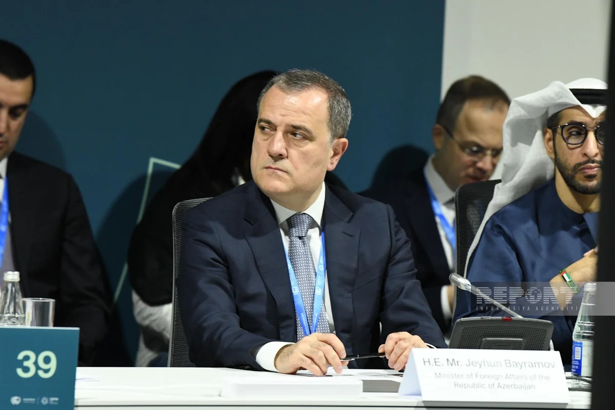 Ceyhun Bayramov: COP29 sədrliyi iqlim və sülh sahəsində birgə səyləri aktivləşdirir