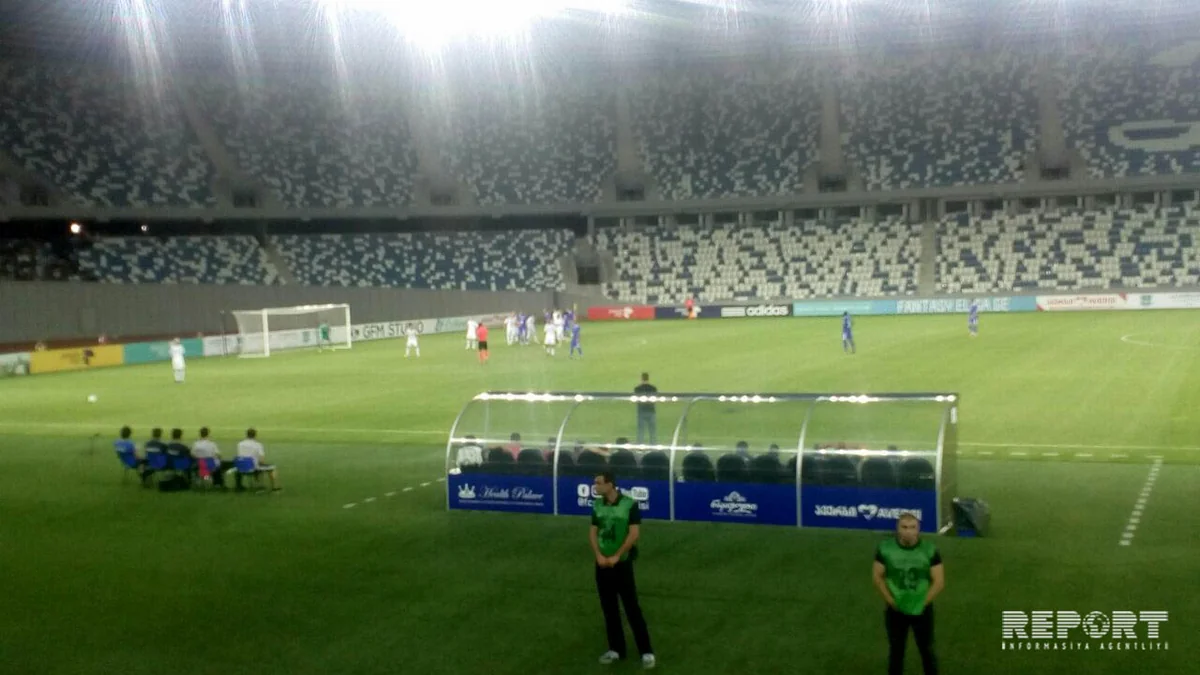 Samtredia - Qarabağ oyunu öncəsi Azərbaycan əleyhinə təxribatın qarşısı alınıb