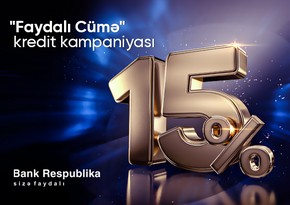 “Bank Respublika” “Faydalı Cümə” kampaniyasına start verir