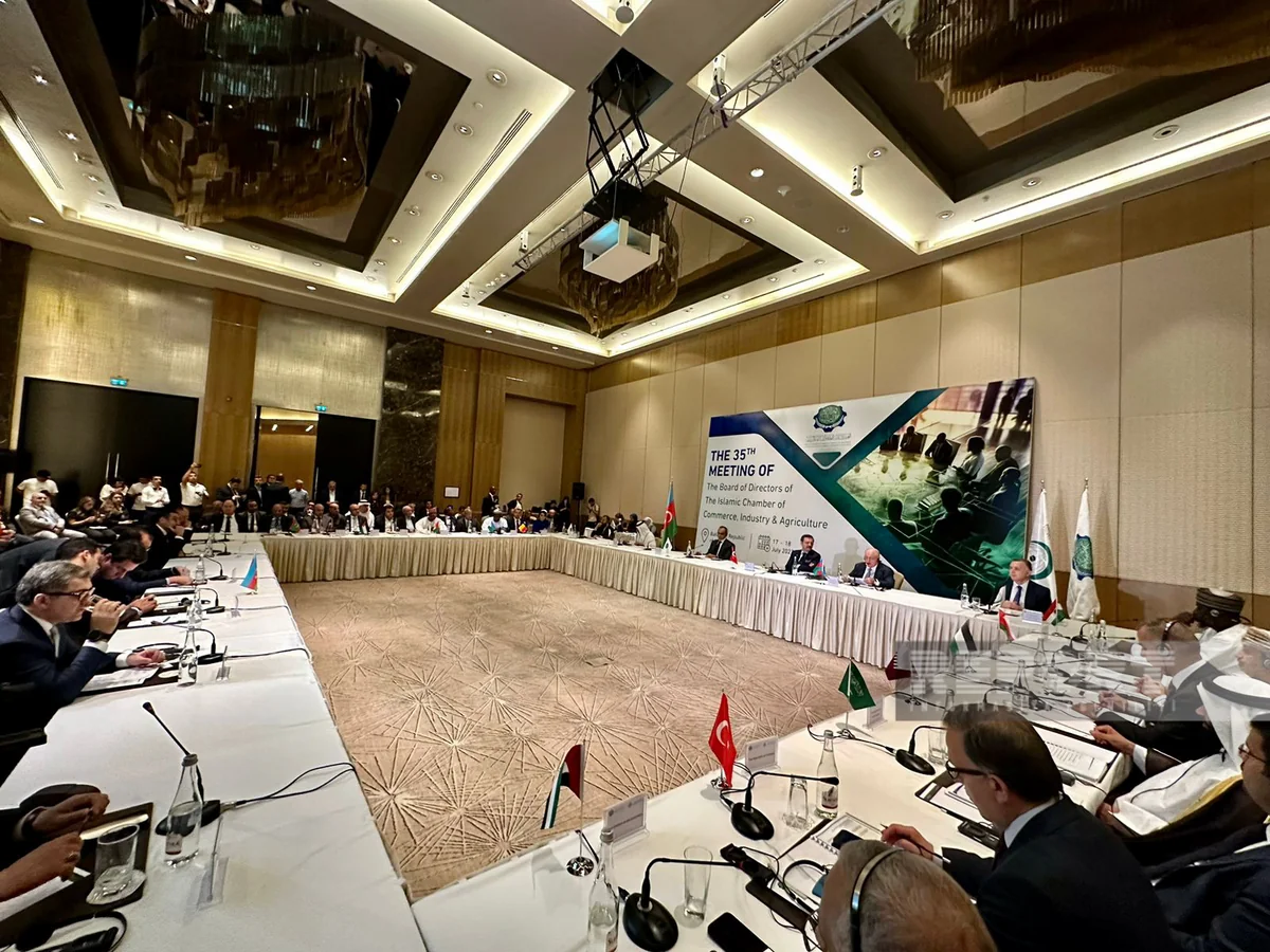 Bakıda İslam Ticarət Sənaye və Kənd Təsərrüfatı Palatasının Direktorlar Şurasının iclası keçirilir