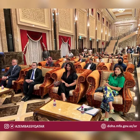 Qətərdə Leyla Əliyevanın kitabının təqdimatı keçirilib
