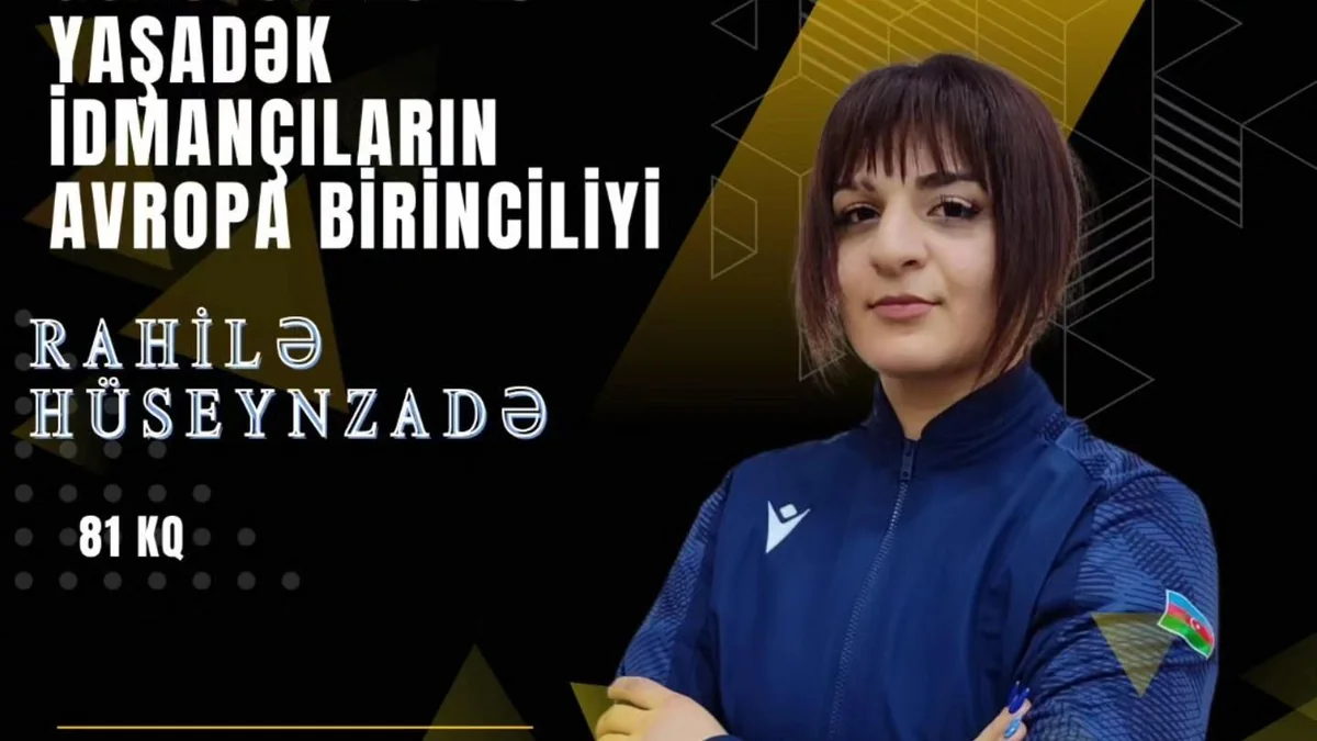 Azərbaycanın qadın ağırlıqqaldıranı Avropa birinciliyində çıxış edib