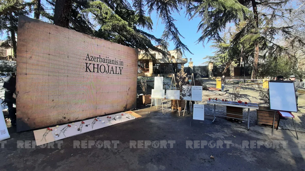 Gürcüstan ictimaiyyəti Xocalı qətliamı barədə məlumatlandırılır