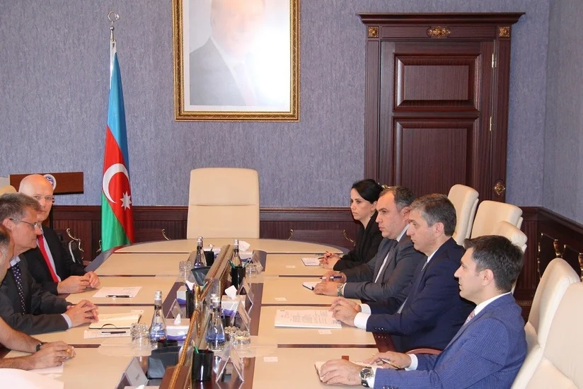 Hesablama Palatasında GIZ nümayəndə heyəti ilə görüş keçirilib