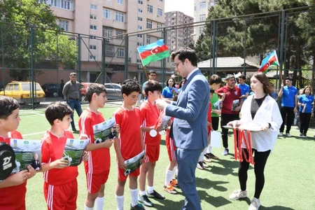 Bakıda məhəllələrarası minifutbol turnirinə yekun vurulub