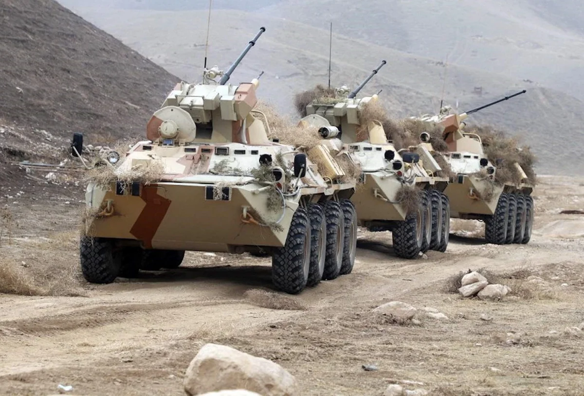 Russia, Uzbekistan hold military exercises on border with Afghanistan