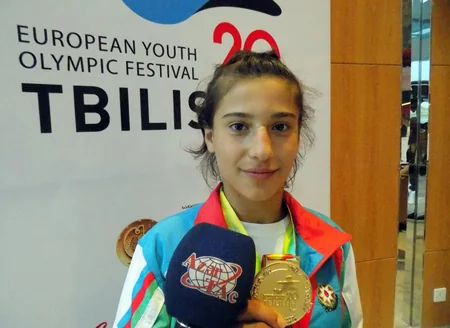 Azərbaycan idmançıları Avropa Gənclərinin Olimpiya Festivalında 3 medal qazanıb - FOTO
