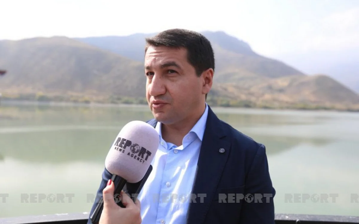 Hikmat Hajiyev appeals to international community regarding Armenia