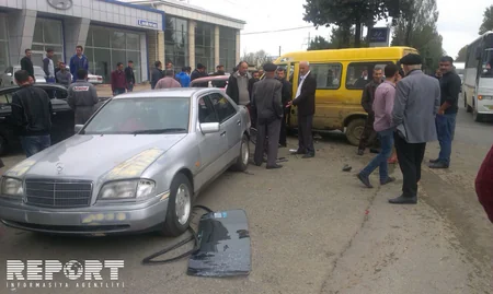 Цепная авария в Лянкяране: пятеро раненых являются студентами - ФОТО