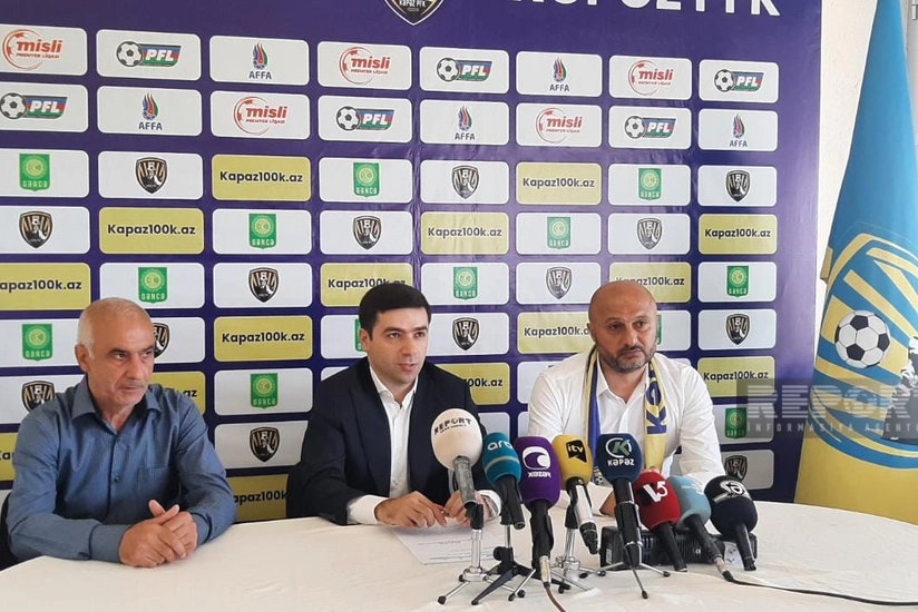 Kəpəz yeni baş məşqçisi ilə müqavilə bağlayıb