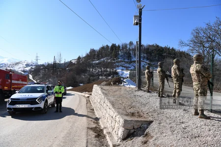 Участники акции на дороге Ханкенди-Лачын почтили память шехидов 20 Января