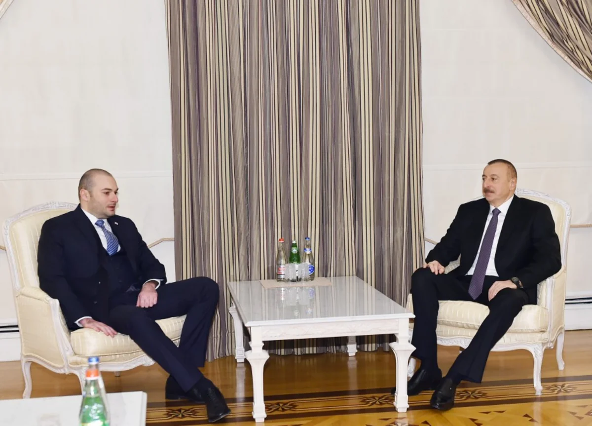 Prezident İlham Əliyev Gürcüstanın maliyyə nazirini qəbul edib - YENİLƏNİB
