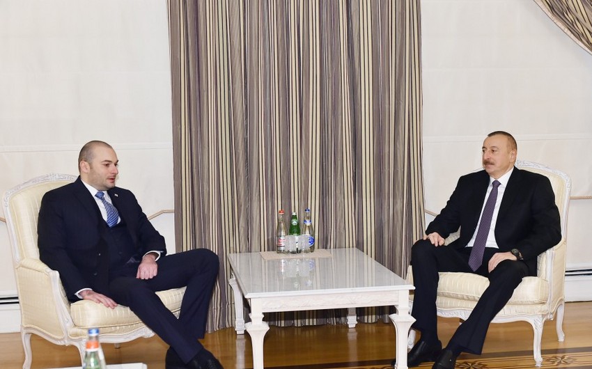Prezident İlham Əliyev Gürcüstanın maliyyə nazirini qəbul edib - YENİLƏNİB