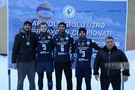 Qar voleybolu üzrə Azərbaycan çempionatının mükafatçıları bəlli olub