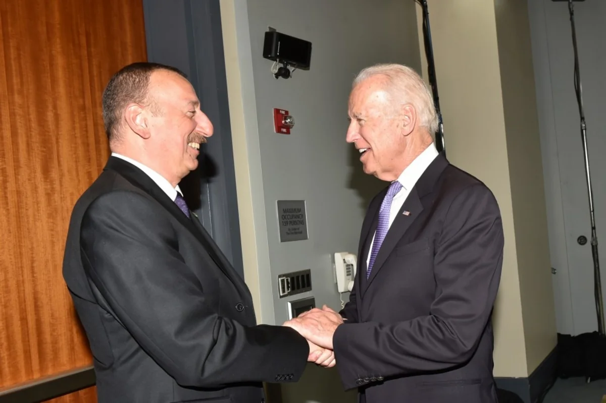 Azerbaijani President sends letter to Joseph Biden