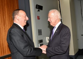 Azerbaijani President sends letter to Joseph Biden
