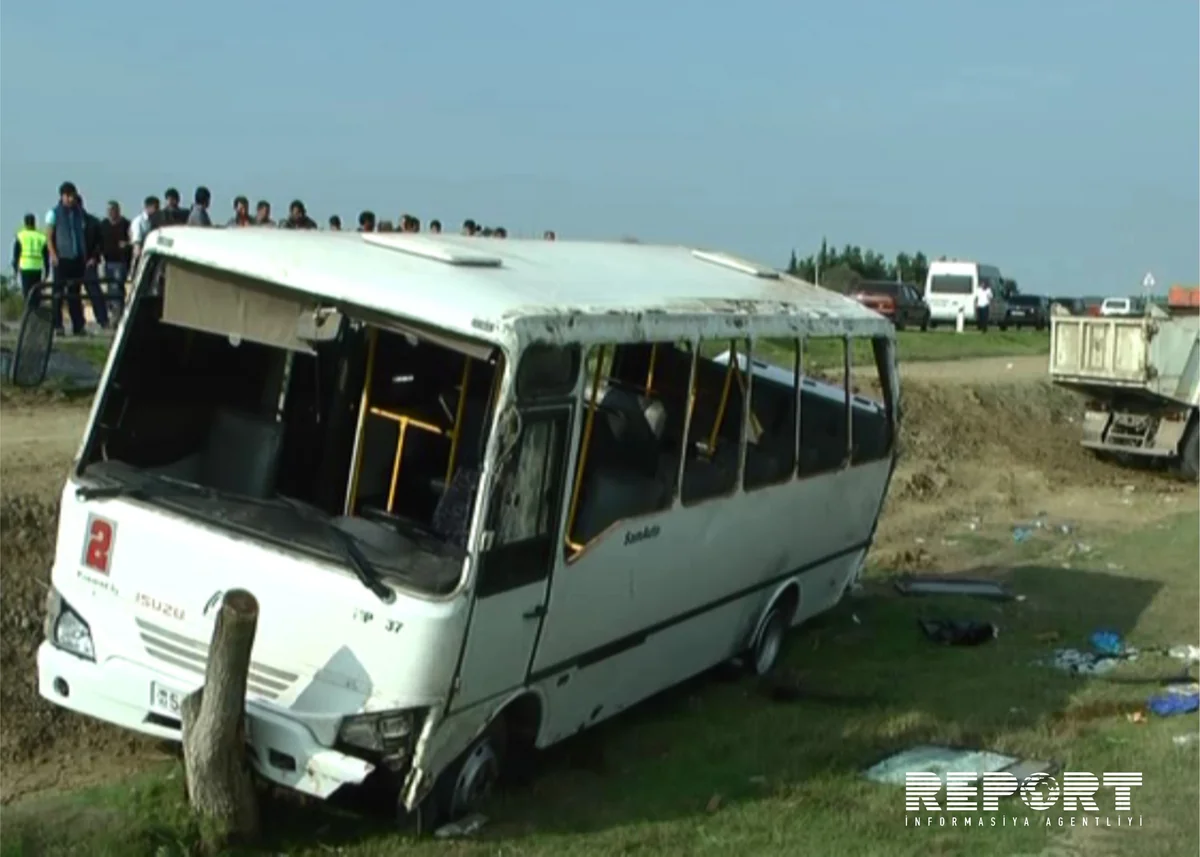 Sabirabadda baş verən yol qəzasında yaralanan 3 məktəbli Bakıda xəstəxanaya yerləşdirilib - FOTO