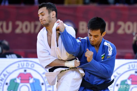 Azərbaycan cüdo yığması Böyük Dəbilqə turnirində ilk medalını qazanıb - FOTO