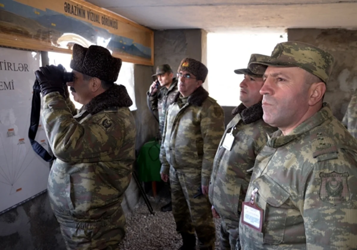 Silahlı Qüvvələrdə irimiqyaslı təlimlər davam edir