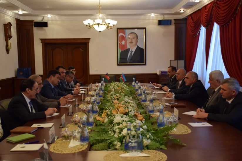 ​Yavər Camalov Əfqanıstan prezidentinin MDB üzrə nümayəndəsini qəbul edib
