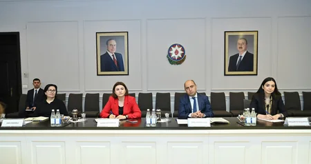 Nazir Dünya Bankının Azərbaycan üzrə ölkə meneceri ilə görüşüb