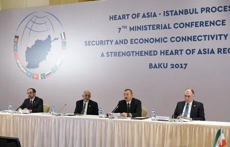 Bakıda Azərbaycan və Əfqanıstan prezidentlərinin iştirakı ilə beynəlxalq konfrans başlayıb
