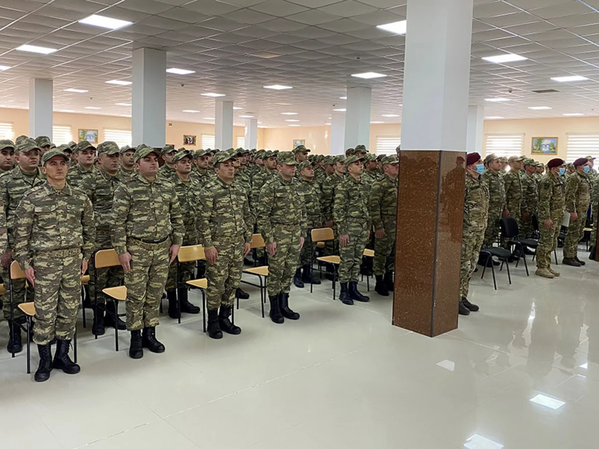 Azərbaycanda ehtiyatda olan hərbçilərin təlim toplanışı başlayıb