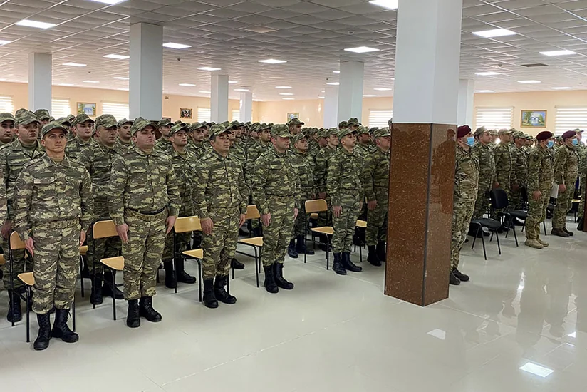Azərbaycanda ehtiyatda olan hərbçilərin təlim toplanışı başlayıb