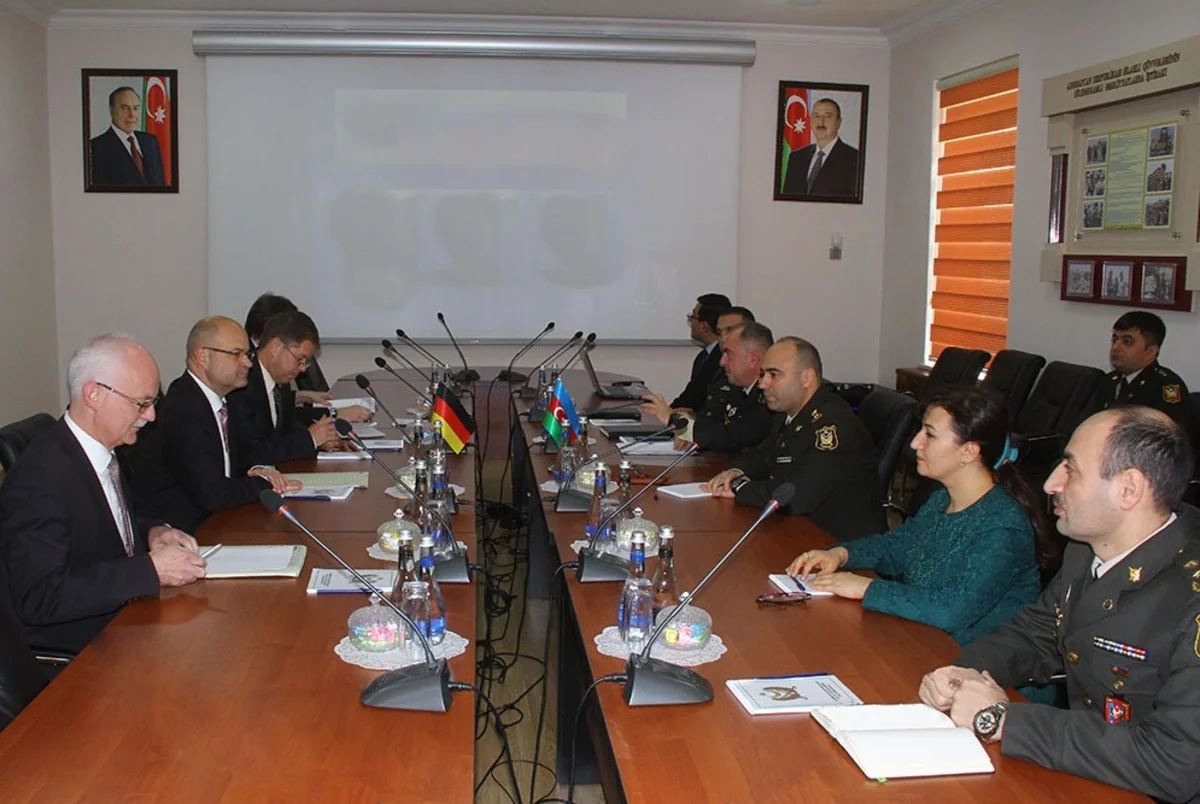 Azerbaijani and German military legal experts hold meeting