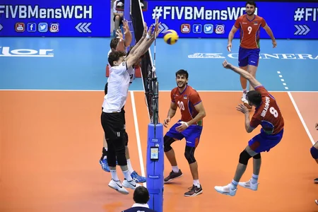 Azərbaycan voleybol millisi Almaniya yığmasına uduzub