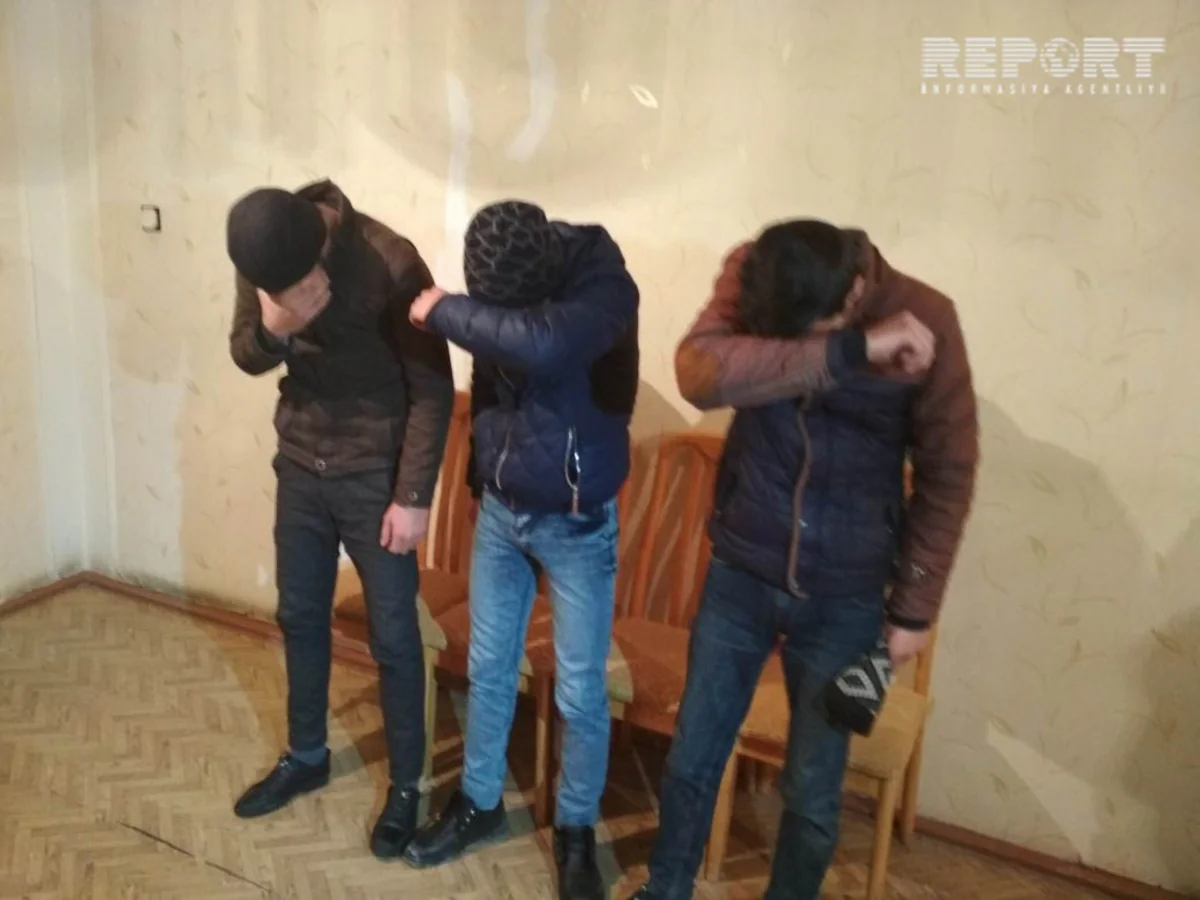 Ağdamda mənzildən oğurluq edən 11-ci sinif şagirdləri tutulub - FOTO
