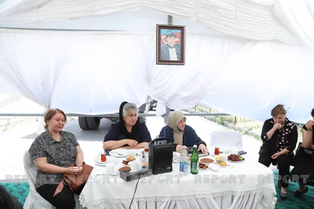 Jurnalist Məhərrəm İbrahimovun şəhid olmasının ildönümü münasibətilə mərasim keçirilib
