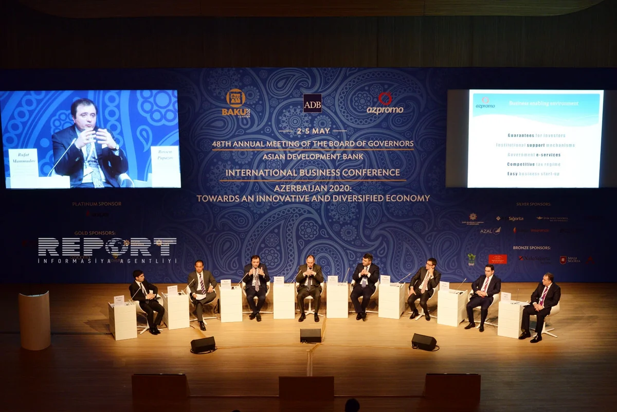 Bakıda Asiya İnkişaf Bankının Rəhbərlər Şurasının 48-ci İllik Toplantısı işə başlayıb