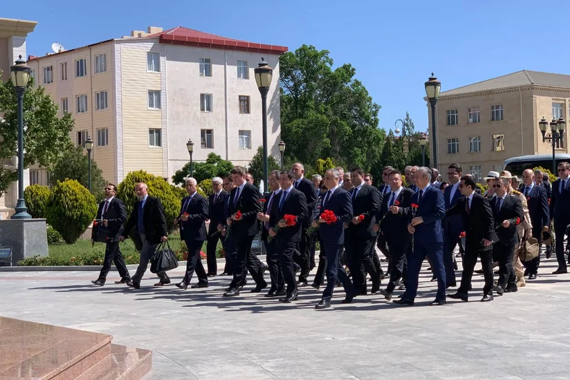 Xarici diplomatlar və hərbi attaşelər Naxçıvana gediblər