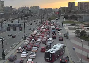 BNA hazırda sıxlıq müşahidə edilən küçə və prospektlərin adlarını açıqlayıb 