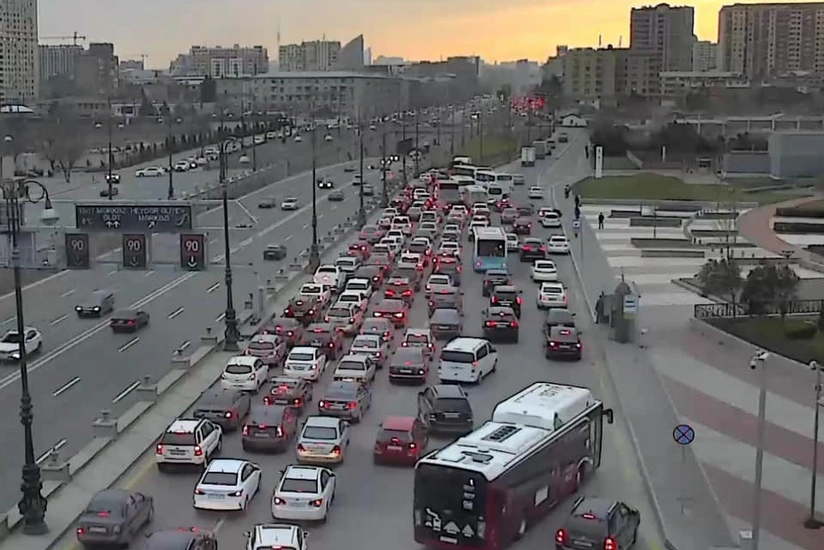 BNA hazırda sıxlıq müşahidə edilən küçə və prospektlərin adlarını açıqlayıb