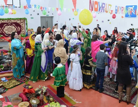 İnternat məktəbində Novruz şənliyi keçirilib - FOTO