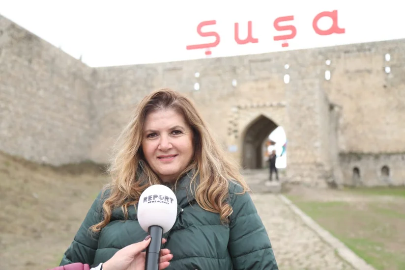 Турецкая путешественница: Город Шуша важен для Турции так же, как и для Азербайджана