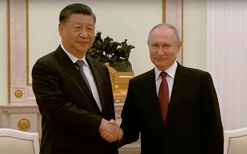 Putin və Si Cinpin arasında 4,5 saat davam edən görüş başa çatıb