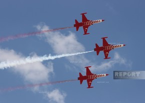 Türk ulduzları aviasiya qrupu Anadolu qartalı-2025də nümunəvi çıxışlar edib
