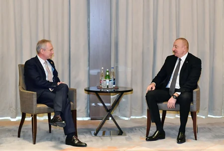 President Ilham Aliyev receives President of 77th Session of UN General Assembly