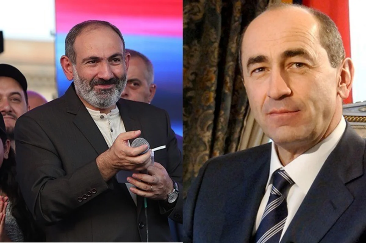 Кочарян подал в суд на Пашиняна