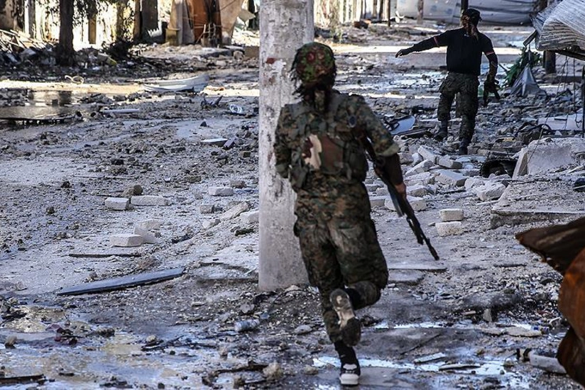 Gunfire between ISIS and PKK broke out in Syria