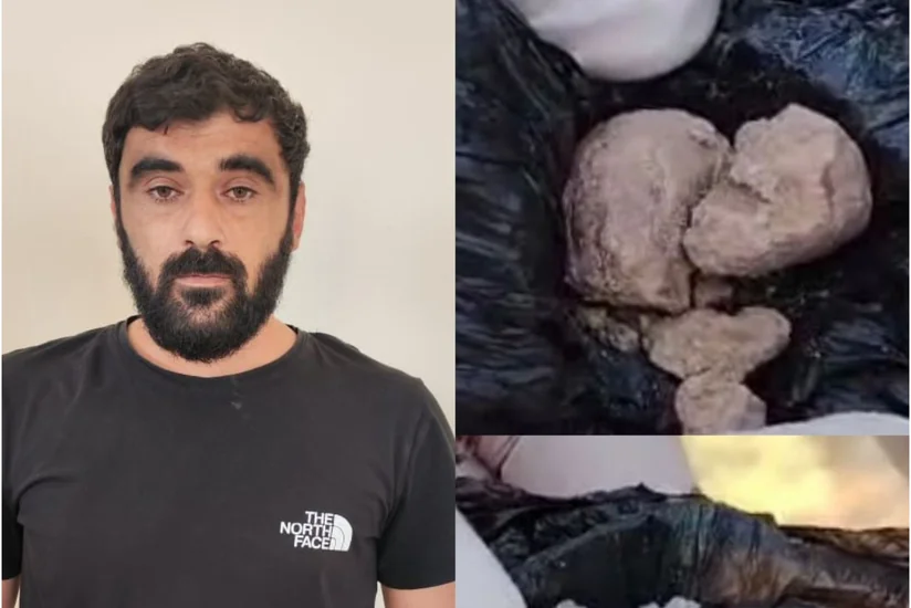 Xızıda saxlanılan şəxsdən metamfetamin və heroin aşkarlanıb