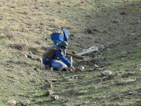 Xızıda 191 ədəd partlamamış hərbi sursat aşkar edilib