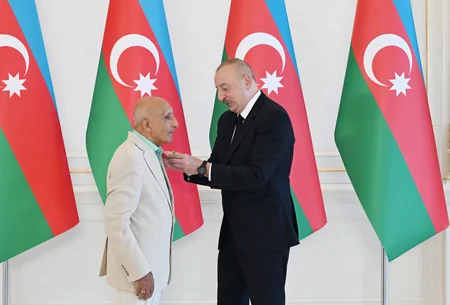 President Ilham Aliyev receives Azerbaijani athletes who won medals at Paris Summer Olympic Games and their coaches - UPDATED