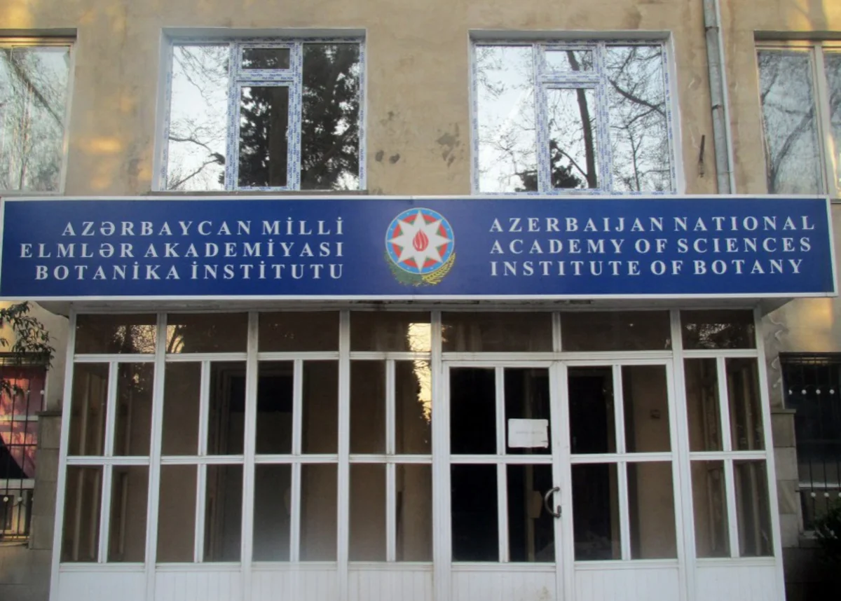 Botanika İnstitutunda struktur dəyişikliyi edilib